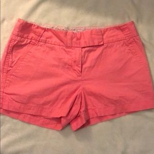 Pink J.Crew shorts